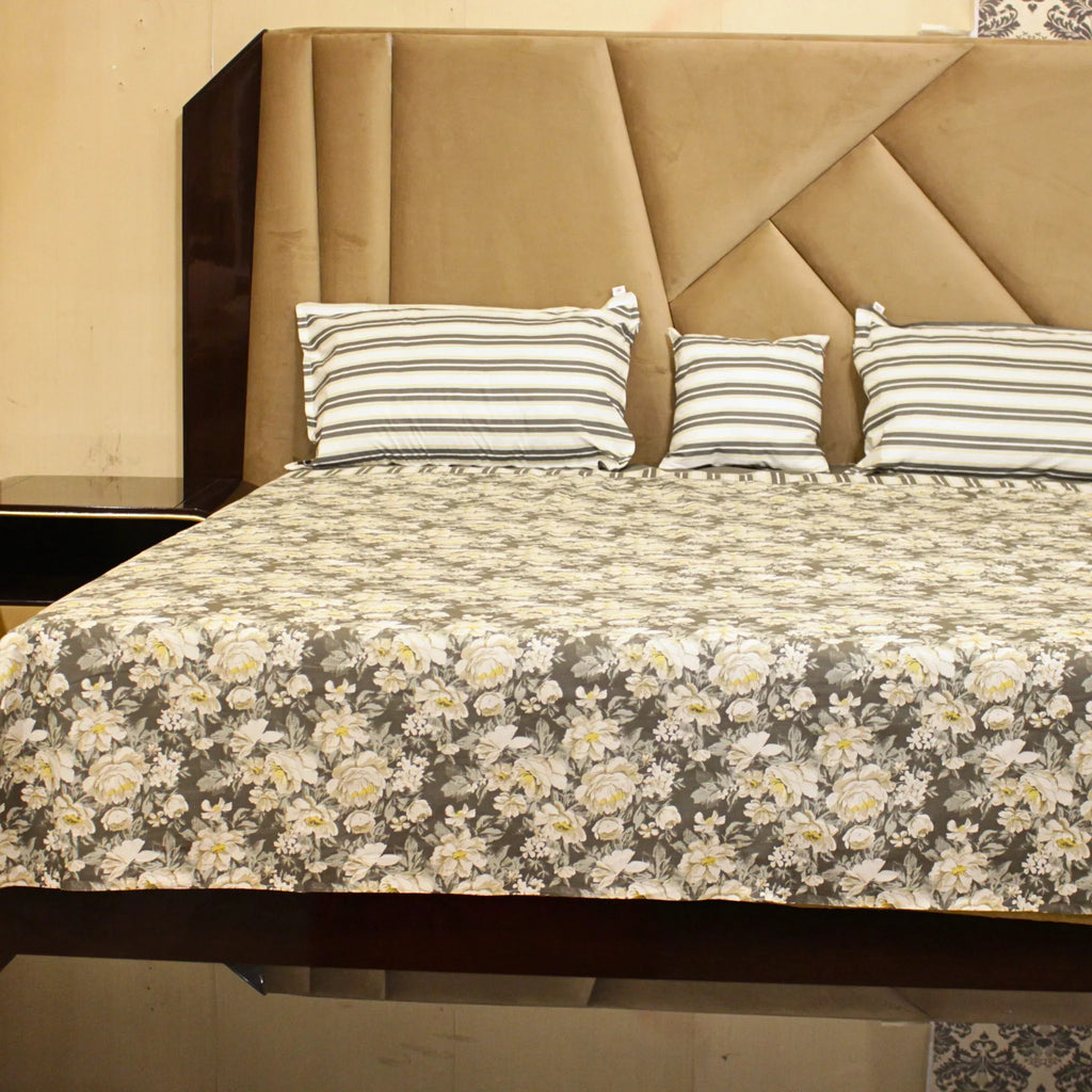 Premium Cotton Bed Sheet (King Size) - Aliza Bedding