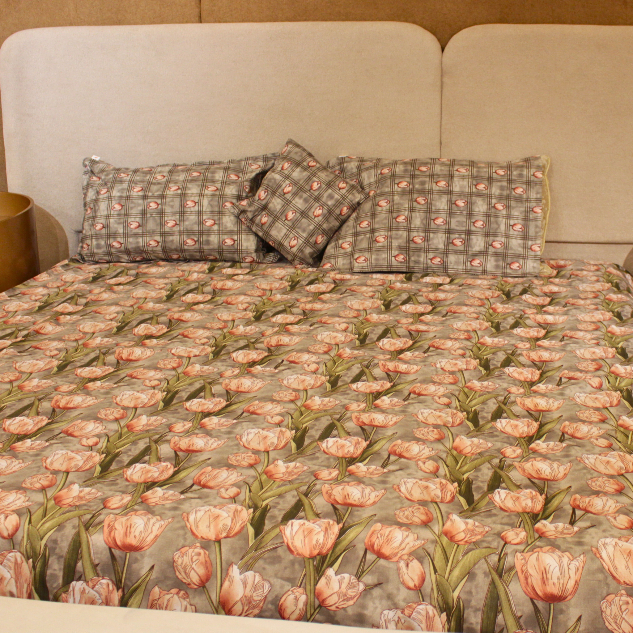 100% Cotton Bed Sheet (King Size)