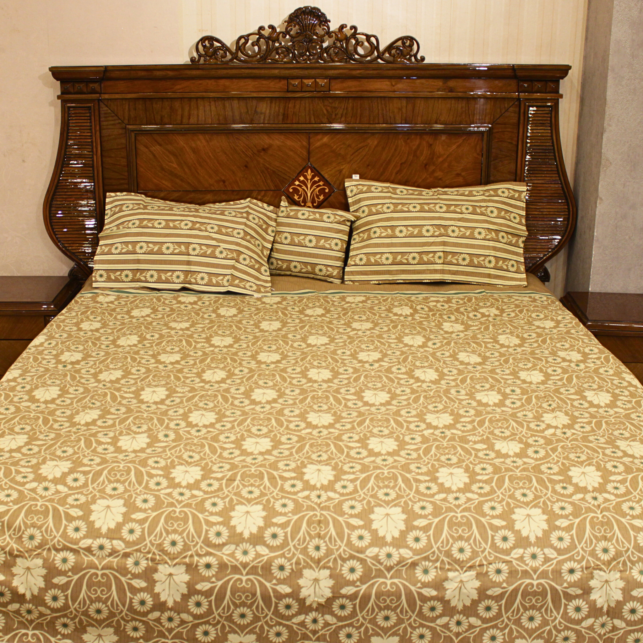 Full Size Cotton Bed Sheet (Premium Quality)