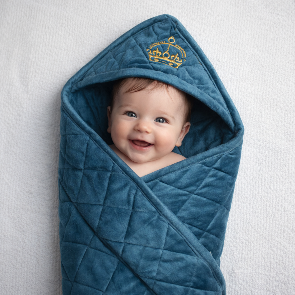 Soft Newborn Baby Blanket – Cozy Crib & Stroller Blanket for Infants