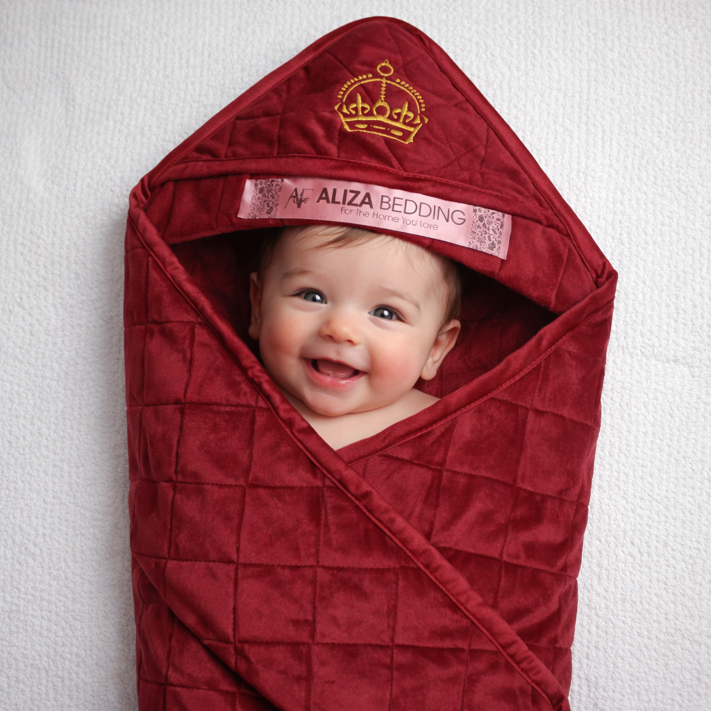 Velvet Baby Blanket – Gentle & Hypoallergenic for Newborns