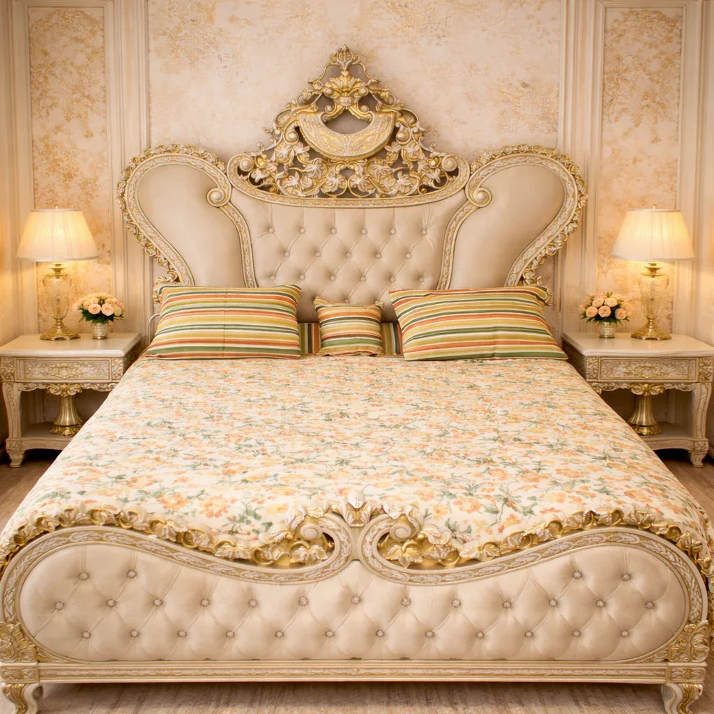 Cotton Bed Sheet (Breathable) - Aliza Bedding